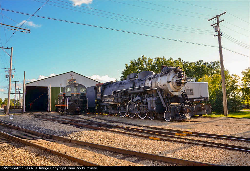 Chicago Burlington & Quincy 4-6-4 Steam Locomotive